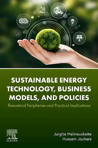 Sustainable Energy Technology, Business Models, and Policies cover