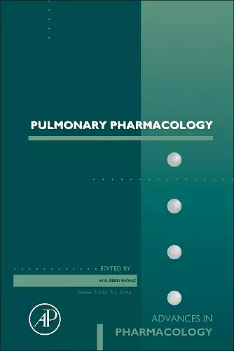 Pulmonary Pharmacology cover