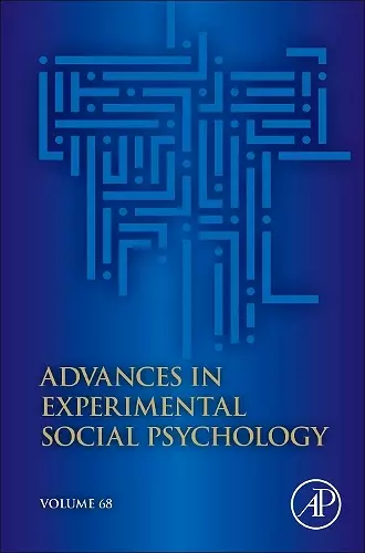 Advances in Experimental Social Psychology cover