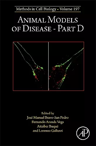 Animal Models of Disease Part D cover