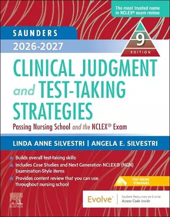 Saunders 2026-2027 Clinical Judgment and Test-Taking Strategies cover