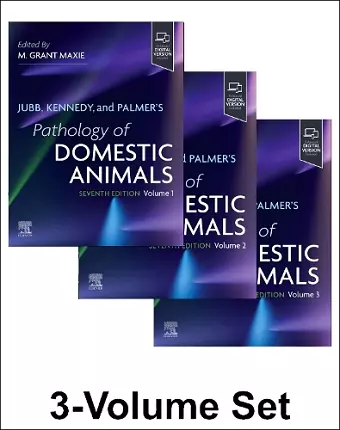 Jubb, Kennedy, and Palmer's Pathology of Domestic Animals: Set cover