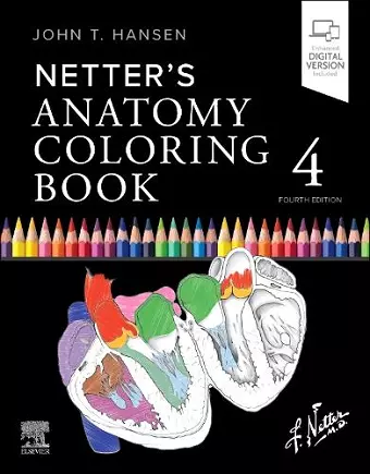 Netter's Anatomy Coloring Book cover