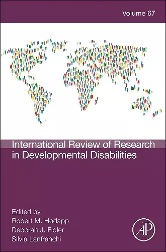 International Review Research in Developmental Disabilities cover