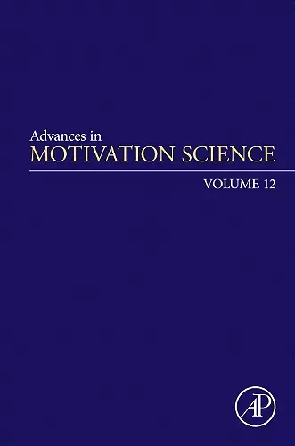 Advances in Motivation Science cover