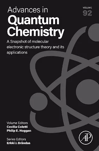 A Snapshot of Molecular Electronic Structure Theory and its Applications cover