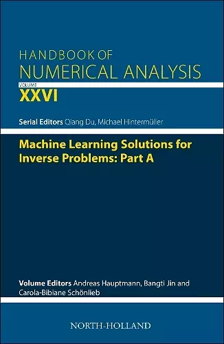 Machine Learning Solutions for Inverse Problems: Part A cover