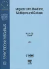 Magnetic Ultra Thin Films, Multilayers and Surfaces cover