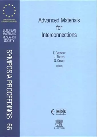 Advanced Materials for Interconnections cover