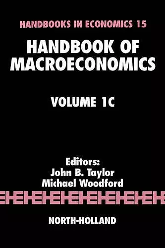 Handbook of Macroeconomics cover