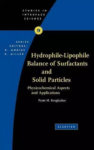 Hydrophile - Lipophile Balance of Surfactants and Solid Particles cover