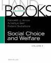 Handbook of Social Choice and Welfare cover