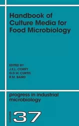 Handbook of Culture Media for Food Microbiology cover