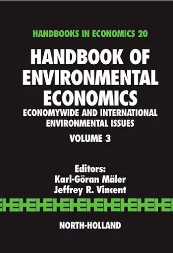 Handbook of Environmental Economics cover