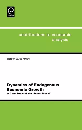 Dynamics of Endogenous Economic Growth cover