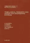 Tribological Research and Design for Engineering Systems cover