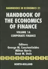 Handbook of the Economics of Finance cover