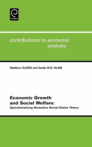 Economic Growth and Social Welfare cover