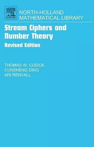 Stream Ciphers and Number Theory cover