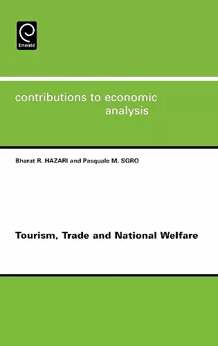 Tourism, Trade and National Welfare cover