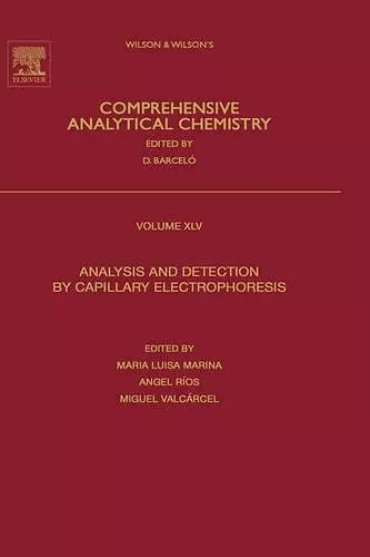 Analysis and Detection by Capillary Electrophoresis cover