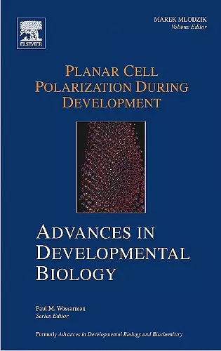 Planar Cell Polarization during Development cover