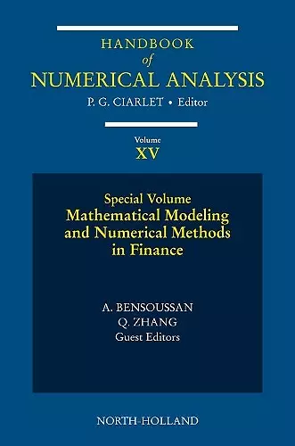 Mathematical Modelling and Numerical Methods in Finance cover