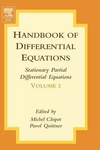 Handbook of Differential Equations:Stationary Partial Differential Equations cover