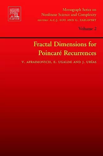 Fractal Dimensions for Poincare Recurrences cover