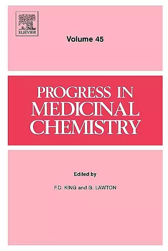 Progress in Medicinal Chemistry cover