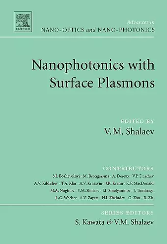 Nanophotonics with Surface Plasmons cover