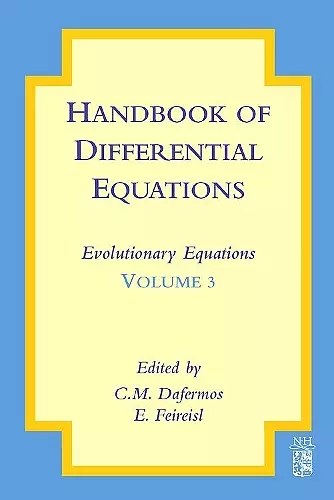 Handbook of Differential Equations: Evolutionary Equations cover