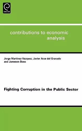 Fighting Corruption in the Public Sector cover