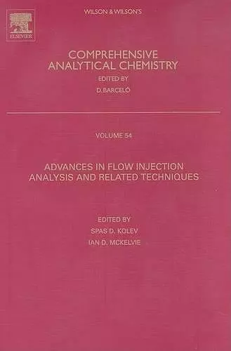 Advances in Flow Injection Analysis and Related Techniques cover