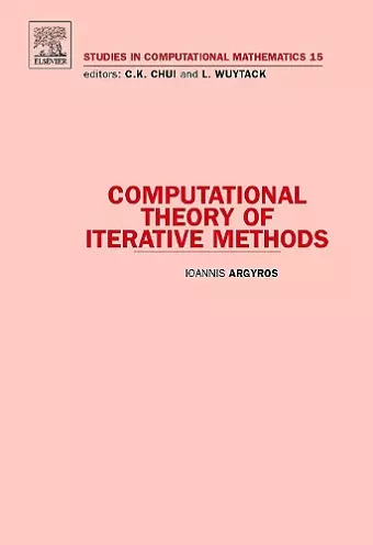 Computational Theory of Iterative Methods cover