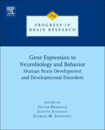 Gene Expression to Neurobiology and Behaviour cover