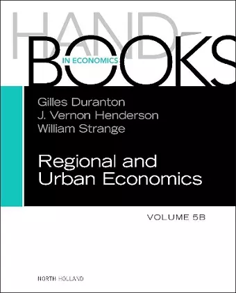 Handbook of Regional and Urban Economics cover