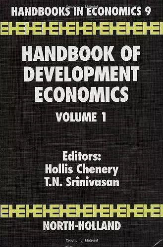 Handbook of Development Economics cover