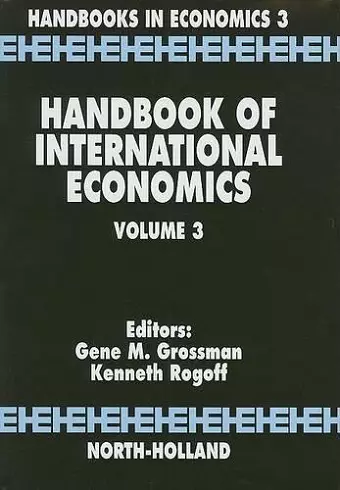 Handbook of International Economics cover