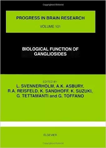 Biological Function of Gangliosides cover