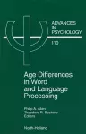 Age Differences in Word and Language Processing cover