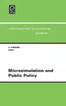 Microsimulation and Public Policy cover