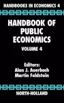 Handbook of Public Economics cover