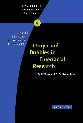 Drops and Bubbles in Interfacial Research cover