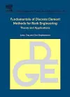 Fundamentals of Discrete Element Methods for Rock Engineering: Theory and Applications cover