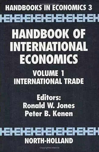 Handbook of International Economics cover