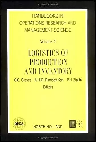 Logistics of Production and Inventory cover