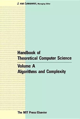 Algorithms and Complexity cover