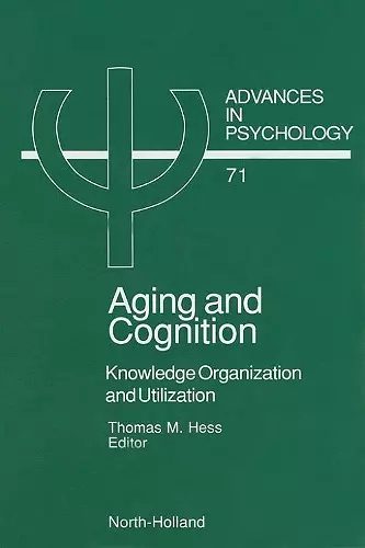 Aging and Cognition cover