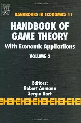 Handbook of Game Theory with Economic Applications cover